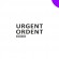 Клише штампа "Urgent Ordent" (фиолетовое - среднее)